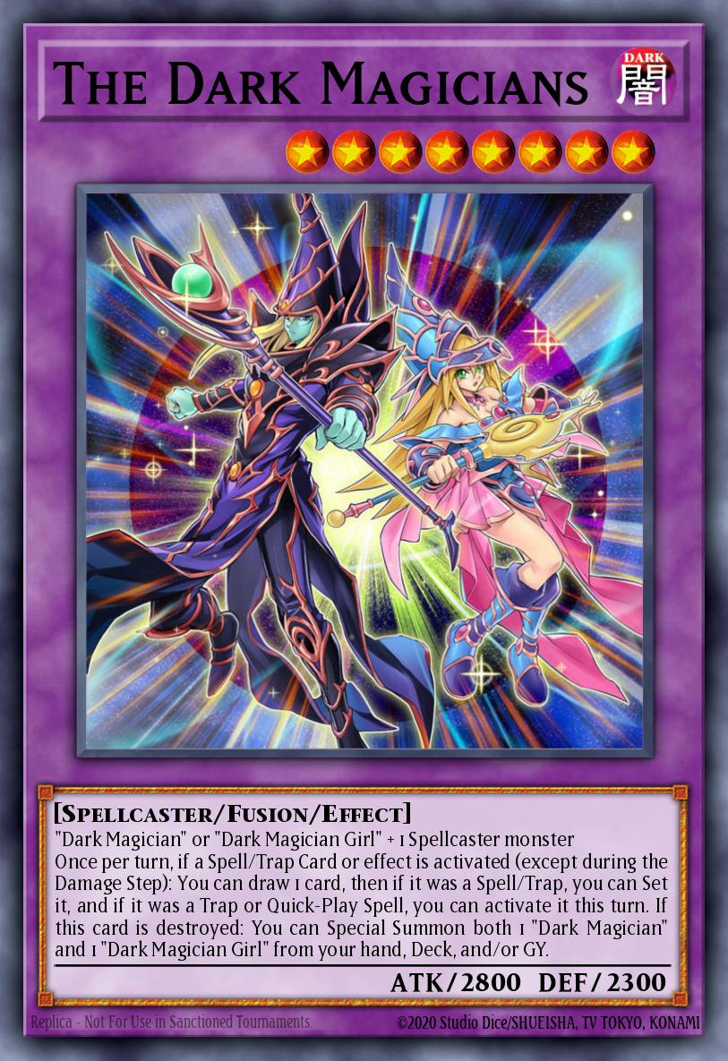The Dark Magicians Yu-Gi-Oh card
