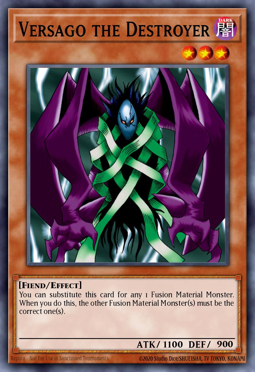 Versago the Destroyer Yu-Gi-Oh card