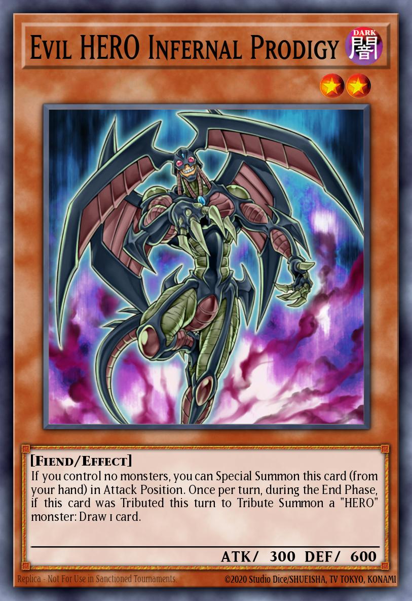 Evil HERO Infernal Prodigy Yu-Gi-Oh card