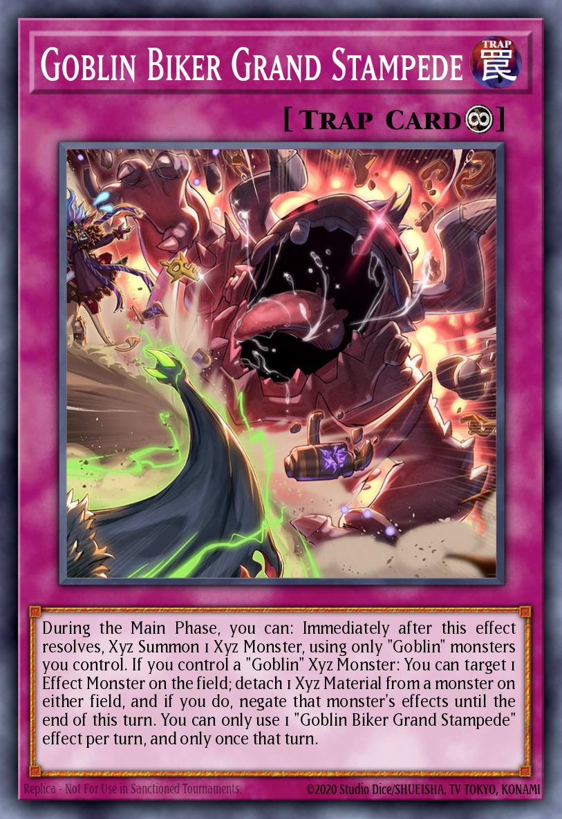Goblin Biker Grand Stampede Yu-Gi-Oh card