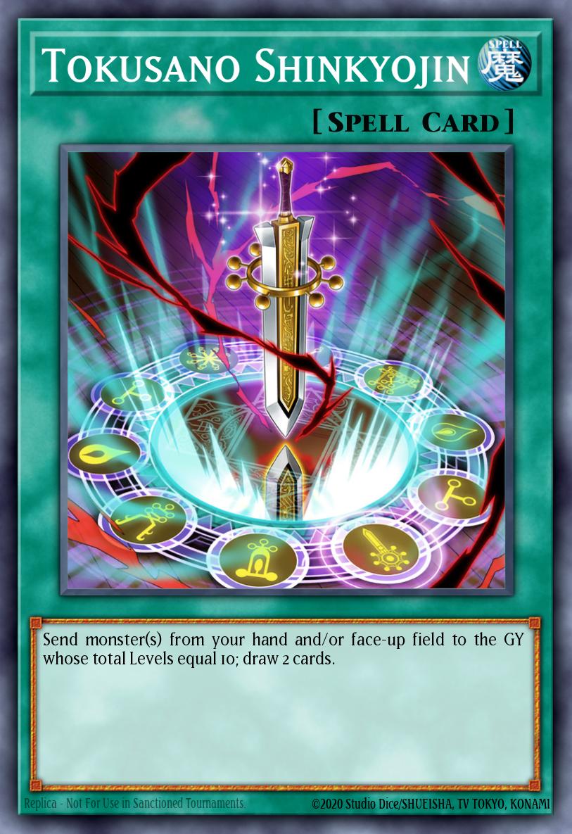 Tokusano Shinkyojin Yu-Gi-Oh card