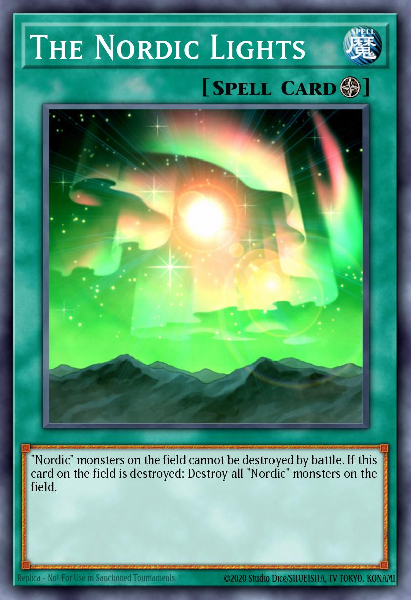 The Nordic Lights Yu-Gi-Oh card