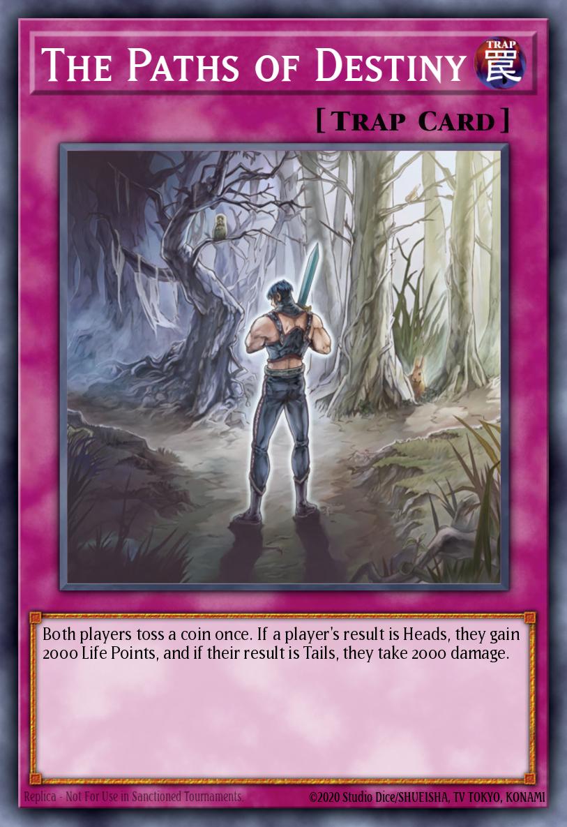 The Paths of Destiny Yu-Gi-Oh card