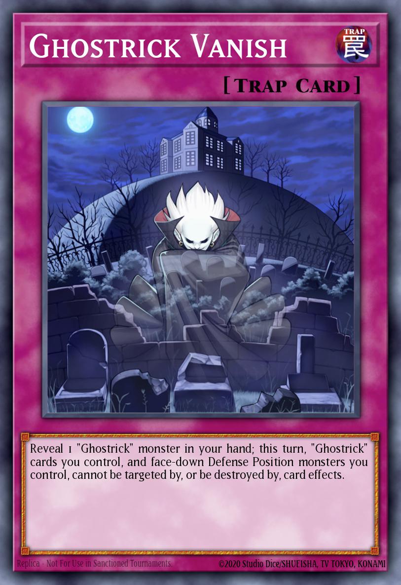 Ghostrick Vanish Yu-Gi-Oh card