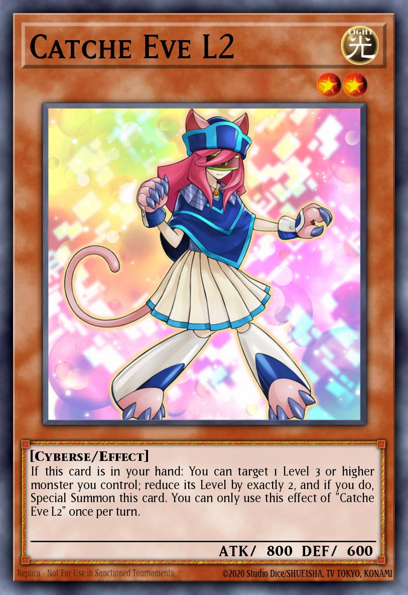 Catche Eve L2 Yu-Gi-Oh card