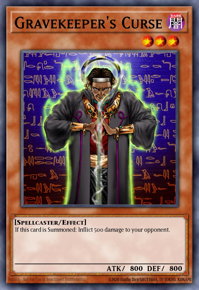Gravekeeper's Curse Yu-Gi-Oh card