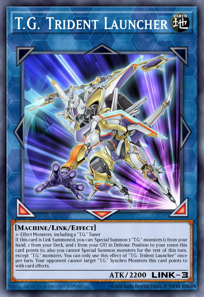 T.G. Trident Launcher Yu-Gi-Oh card