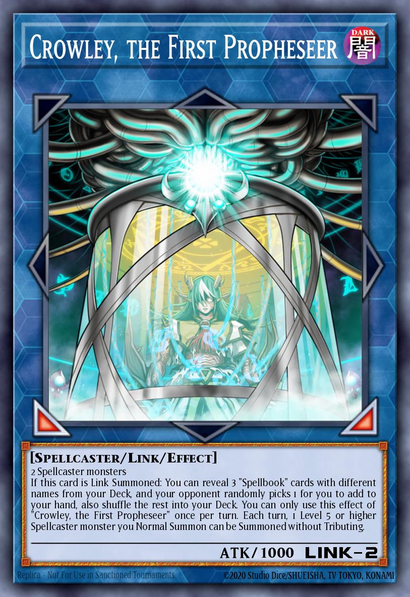 Crowley, the First Propheseer Yu-Gi-Oh card