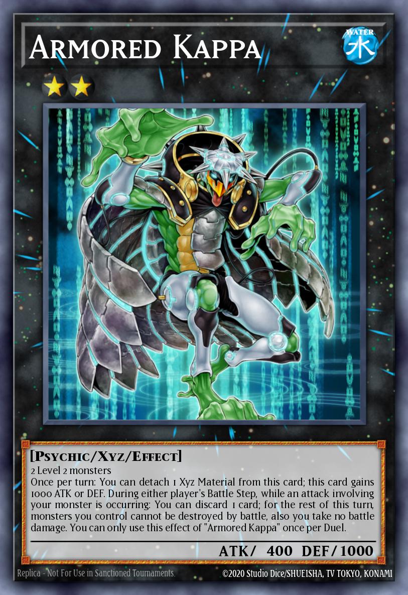 Armored Kappa Yu-Gi-Oh card