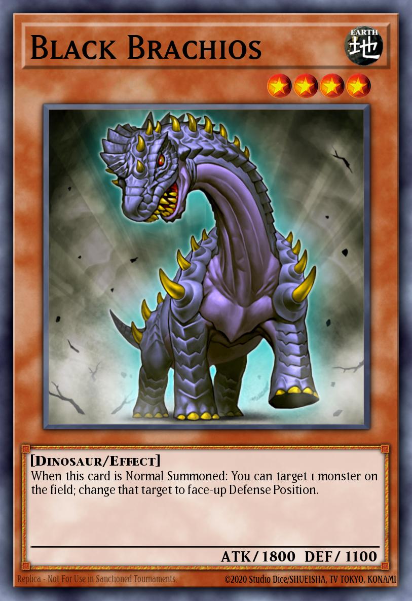 Black Brachios Yu-Gi-Oh card