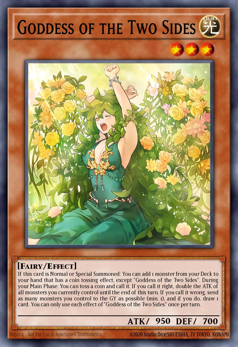 Goddess of the Two Sides Yu-Gi-Oh card