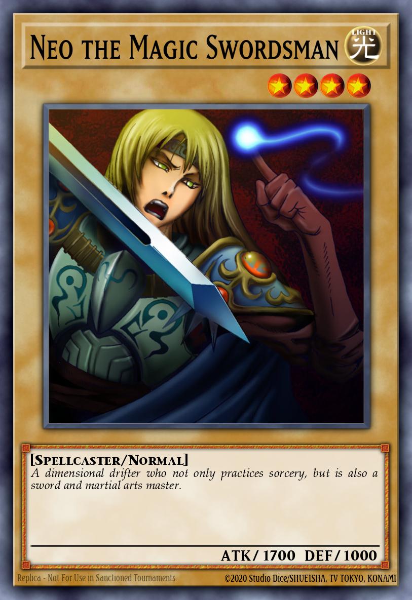 Neo the Magic Swordsman Yu-Gi-Oh card
