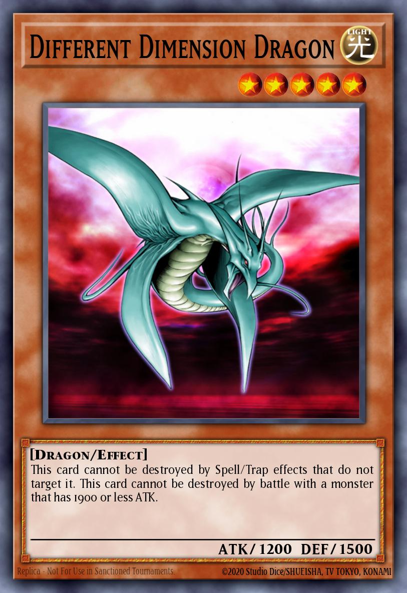 Different Dimension Dragon Yu-Gi-Oh card