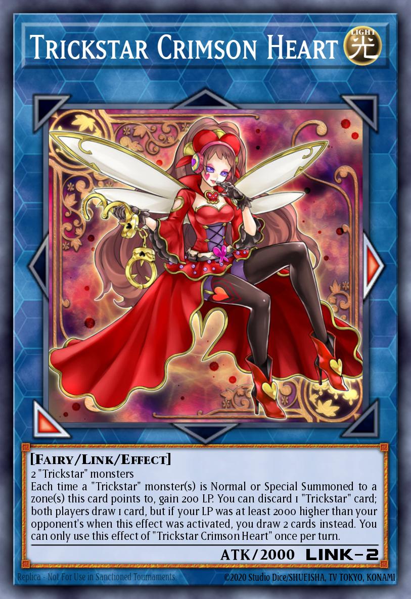 Trickstar Crimson Heart Yu-Gi-Oh card