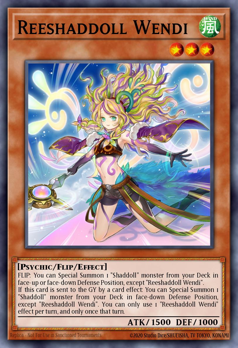 Reeshaddoll Wendi Yu-Gi-Oh card