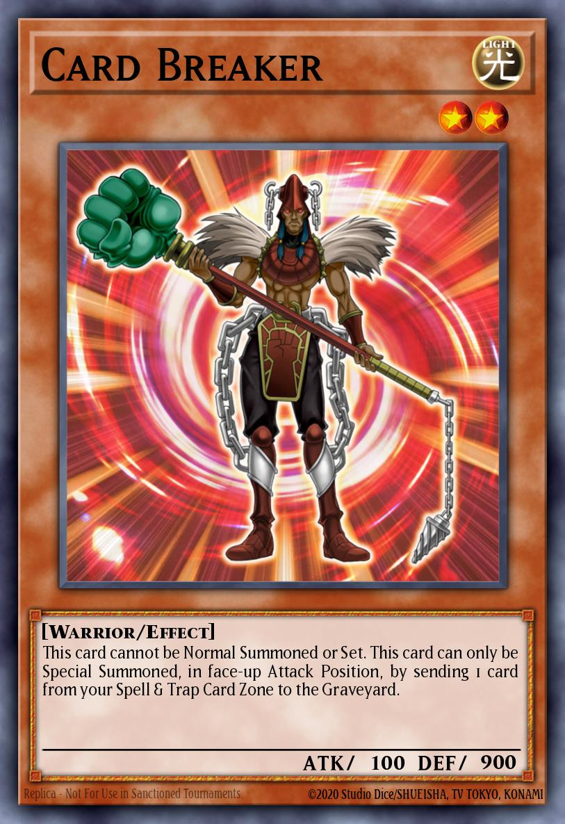 Card Breaker Yu-Gi-Oh card