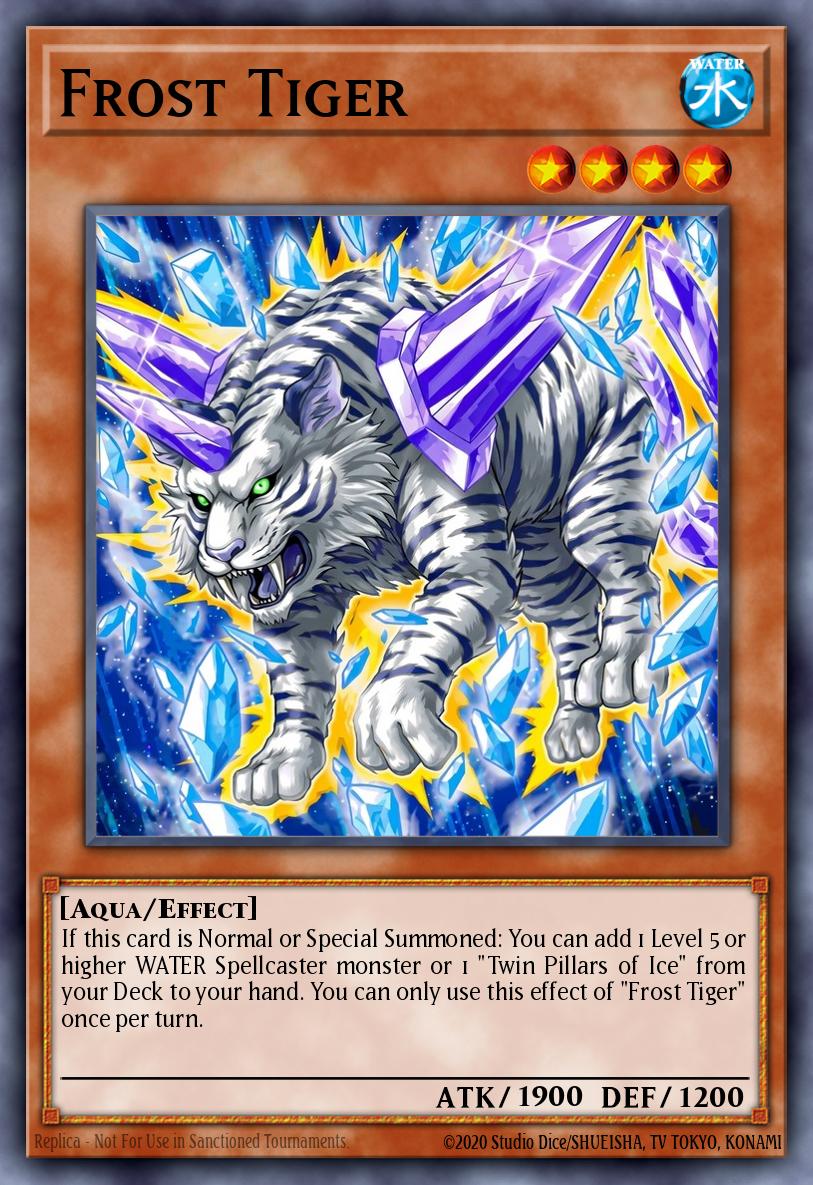 Frost Tiger Yu-Gi-Oh card
