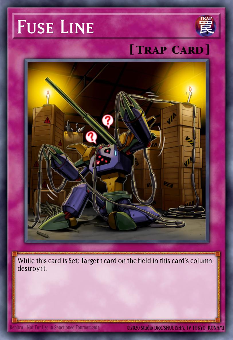 Fuse Line Yu-Gi-Oh card