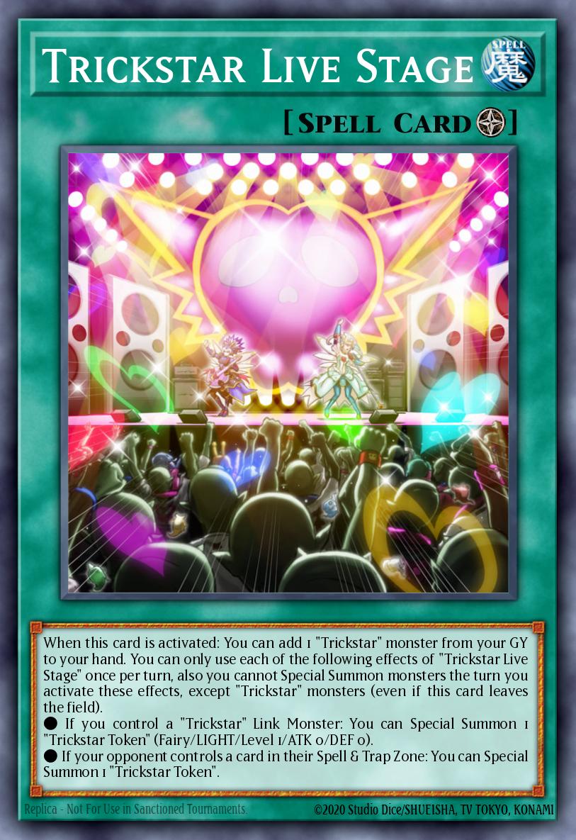 Trickstar Live Stage Yu-Gi-Oh card