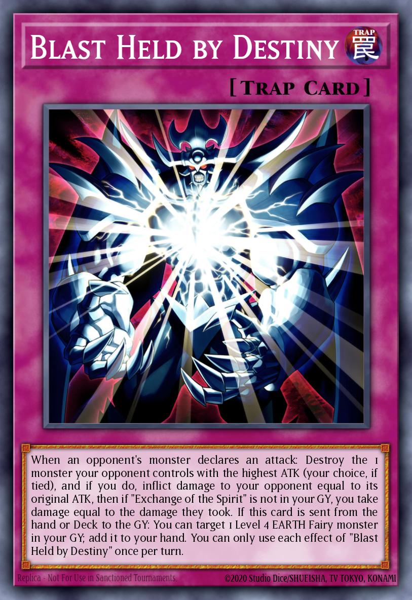 Blast Held by Destiny Yu-Gi-Oh card