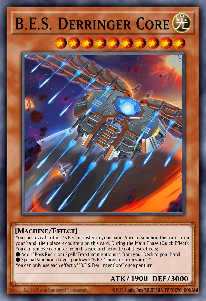 B.E.S. Derringer Core Yu-Gi-Oh card