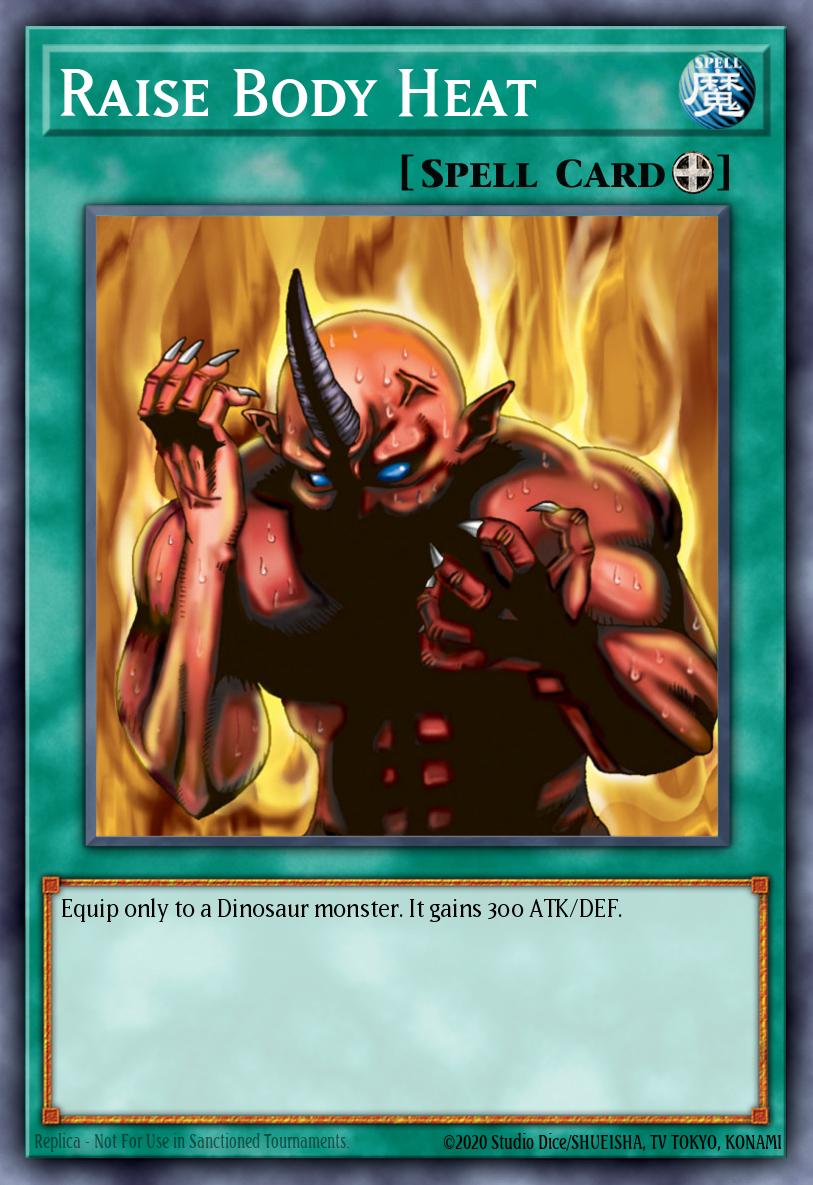Raise Body Heat Yu-Gi-Oh card