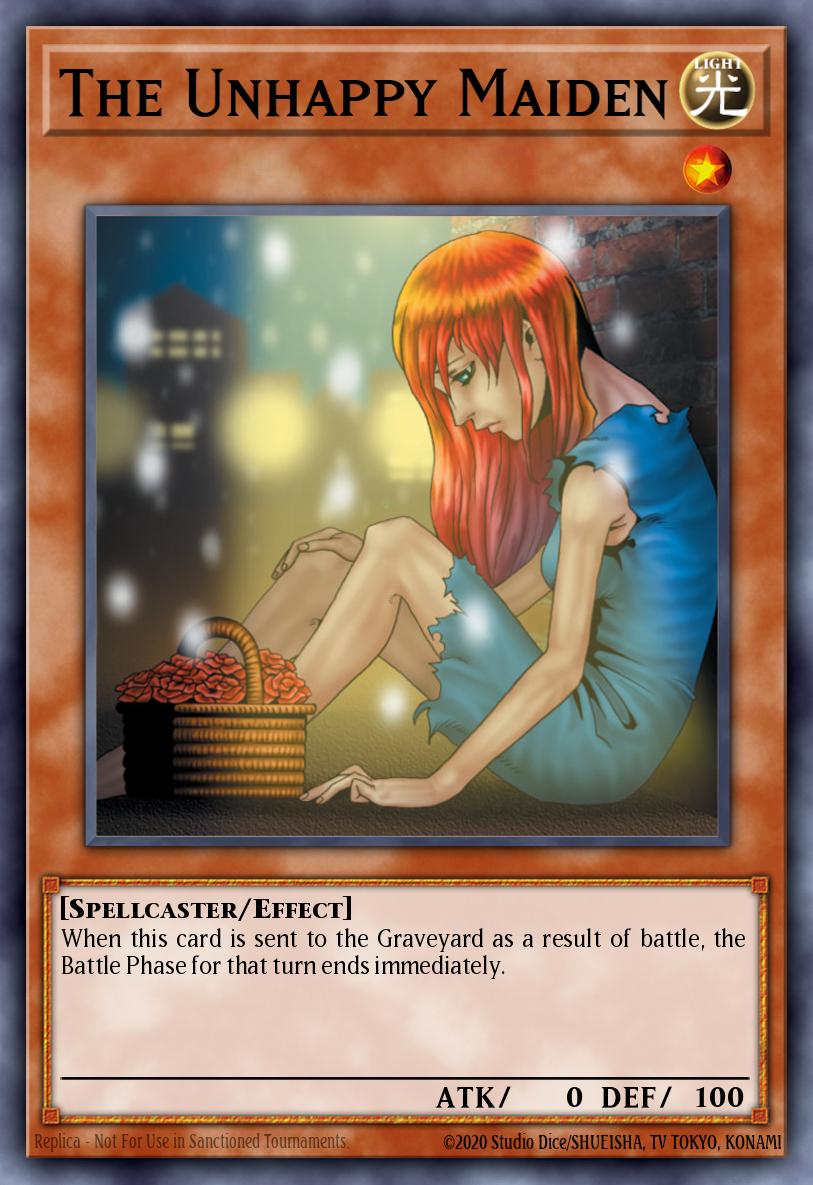 The Unhappy Maiden Yu-Gi-Oh card
