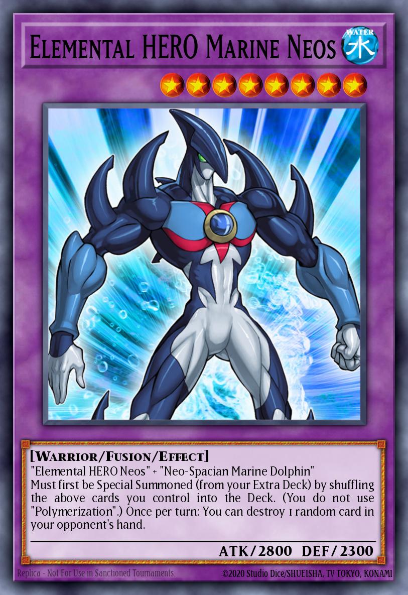 Elemental HERO Marine Neos Yu-Gi-Oh card