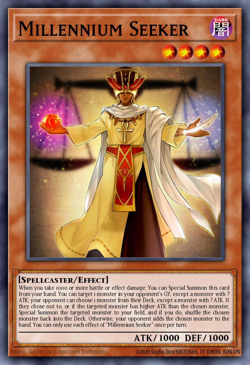 Millennium Seeker Yu-Gi-Oh card