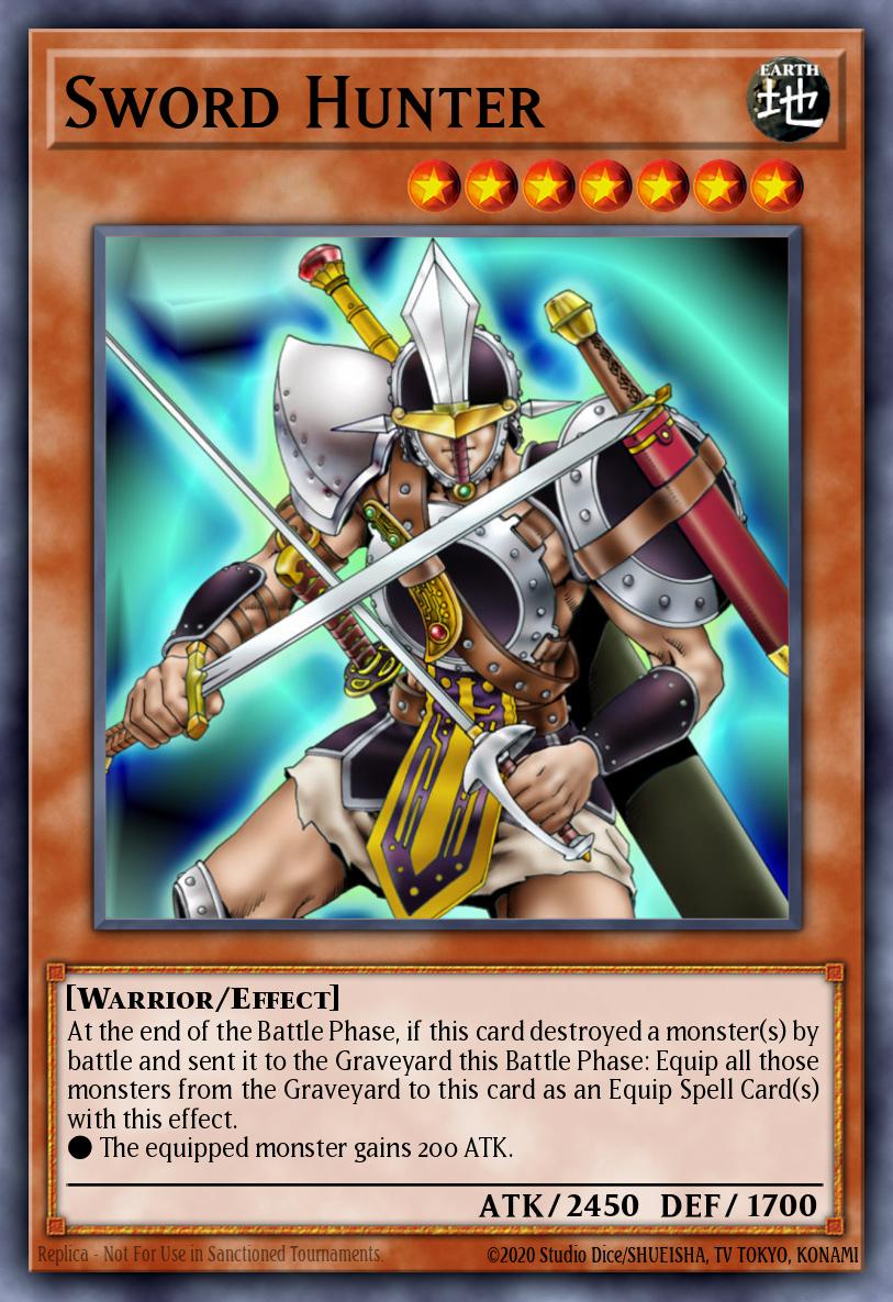 Sword Hunter Yu-Gi-Oh card