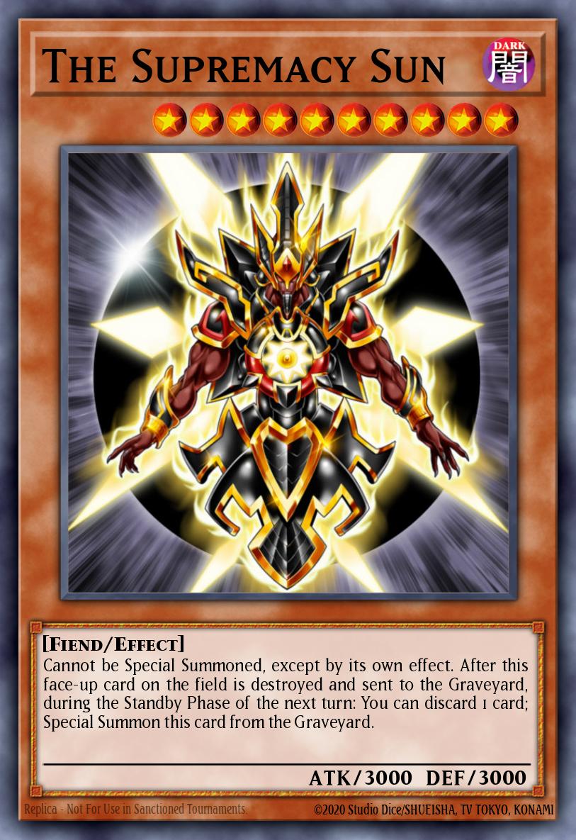The Supremacy Sun Yu-Gi-Oh card