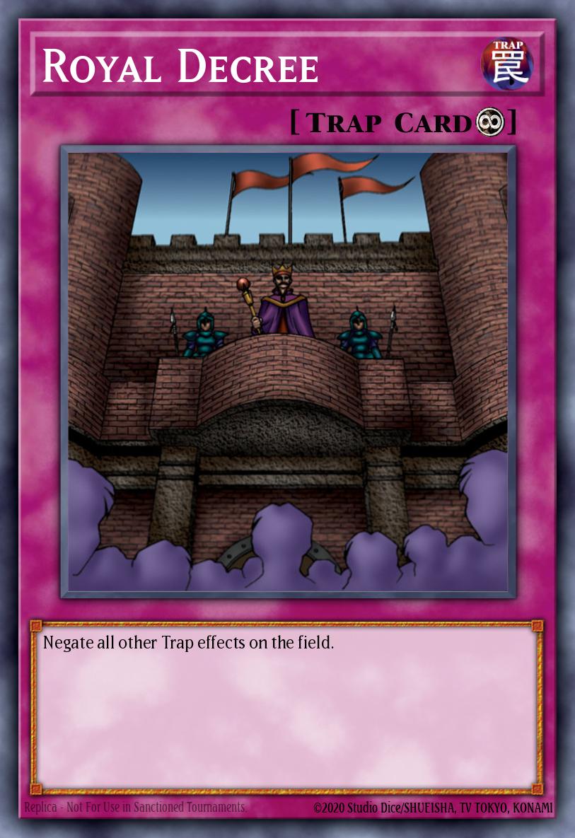 Royal Decree Yu-Gi-Oh card