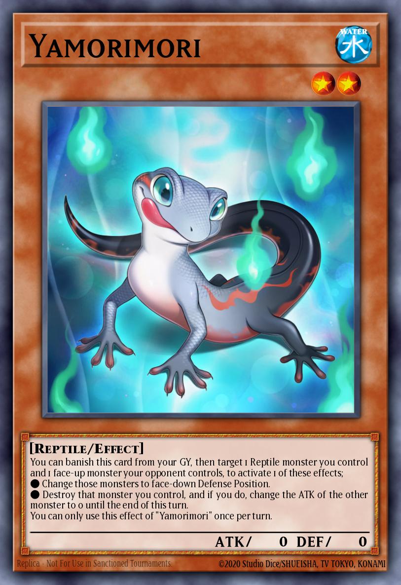 Yamorimori Yu-Gi-Oh card