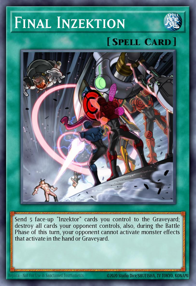 Final Inzektion Yu-Gi-Oh card