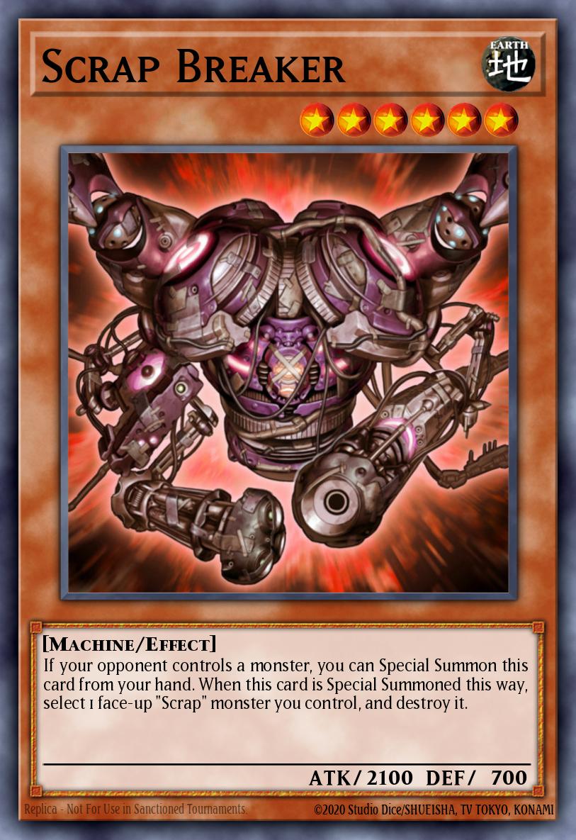 Scrap Breaker Yu-Gi-Oh card