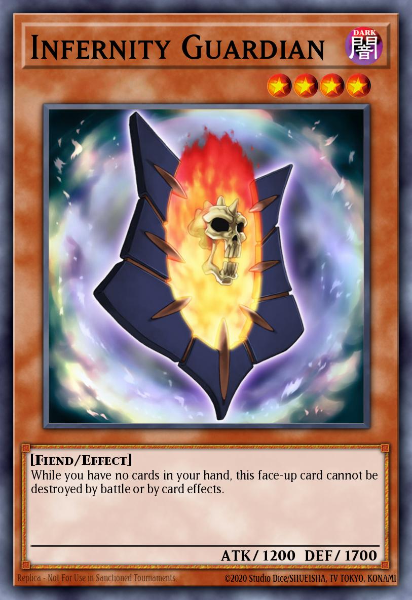 Infernity Guardian Yu-Gi-Oh card