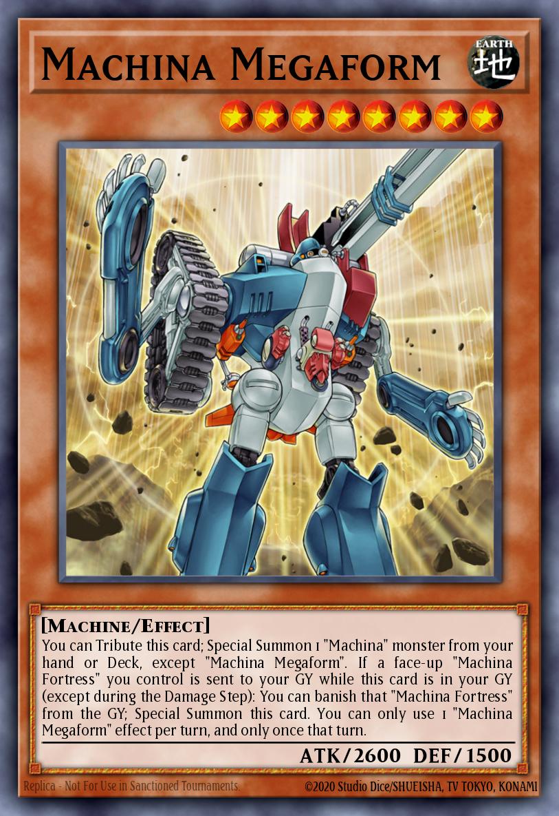 Machina Megaform Yu-Gi-Oh card