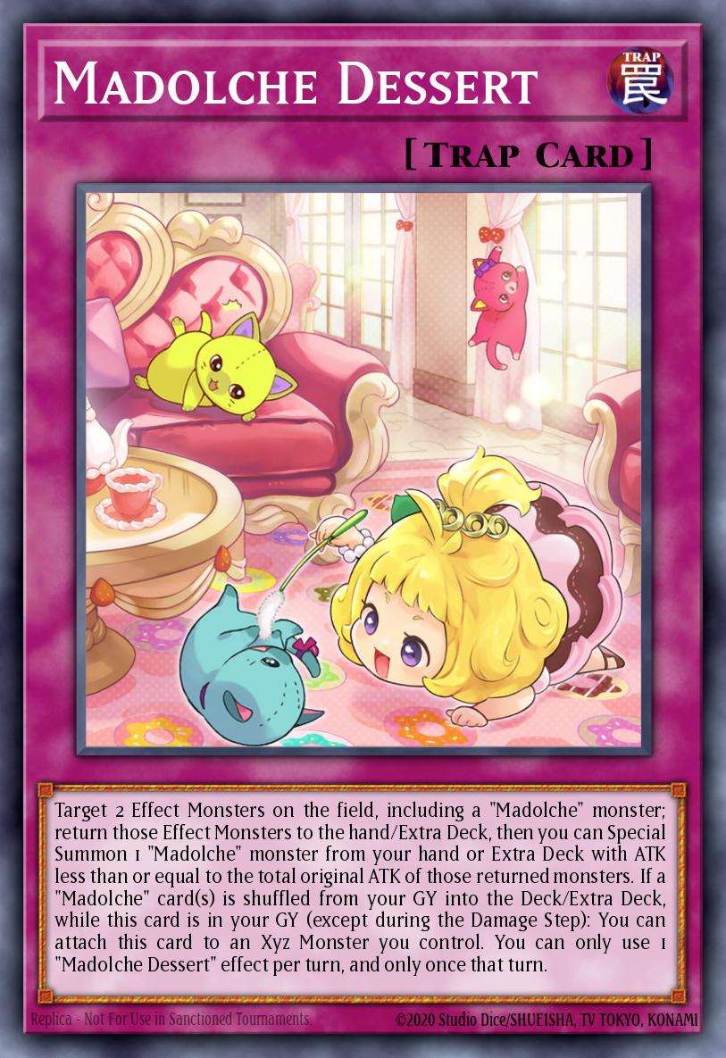 Madolche Dessert Yu-Gi-Oh card