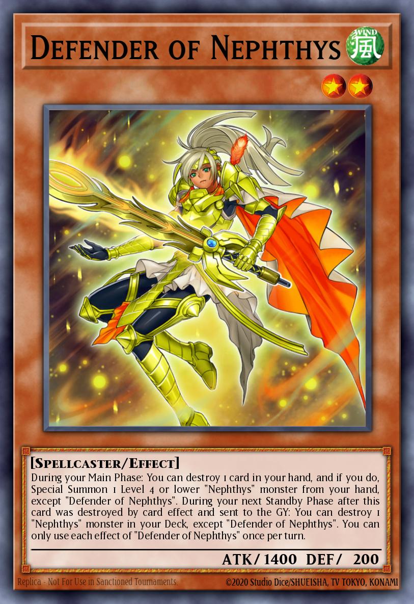 Defender of Nephthys Yu-Gi-Oh card