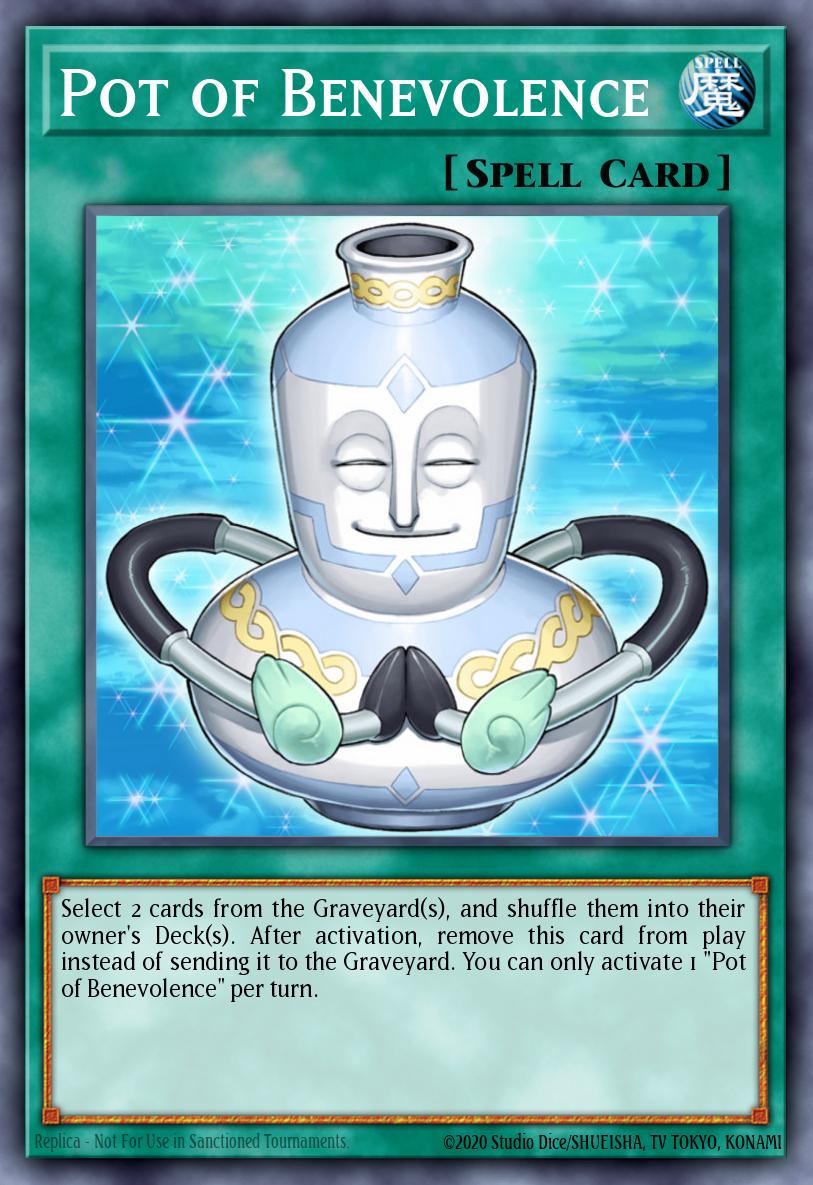 Pot of Benevolence Yu-Gi-Oh card