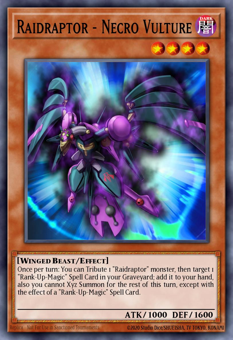 Raidraptor - Necro Vulture Yu-Gi-Oh card