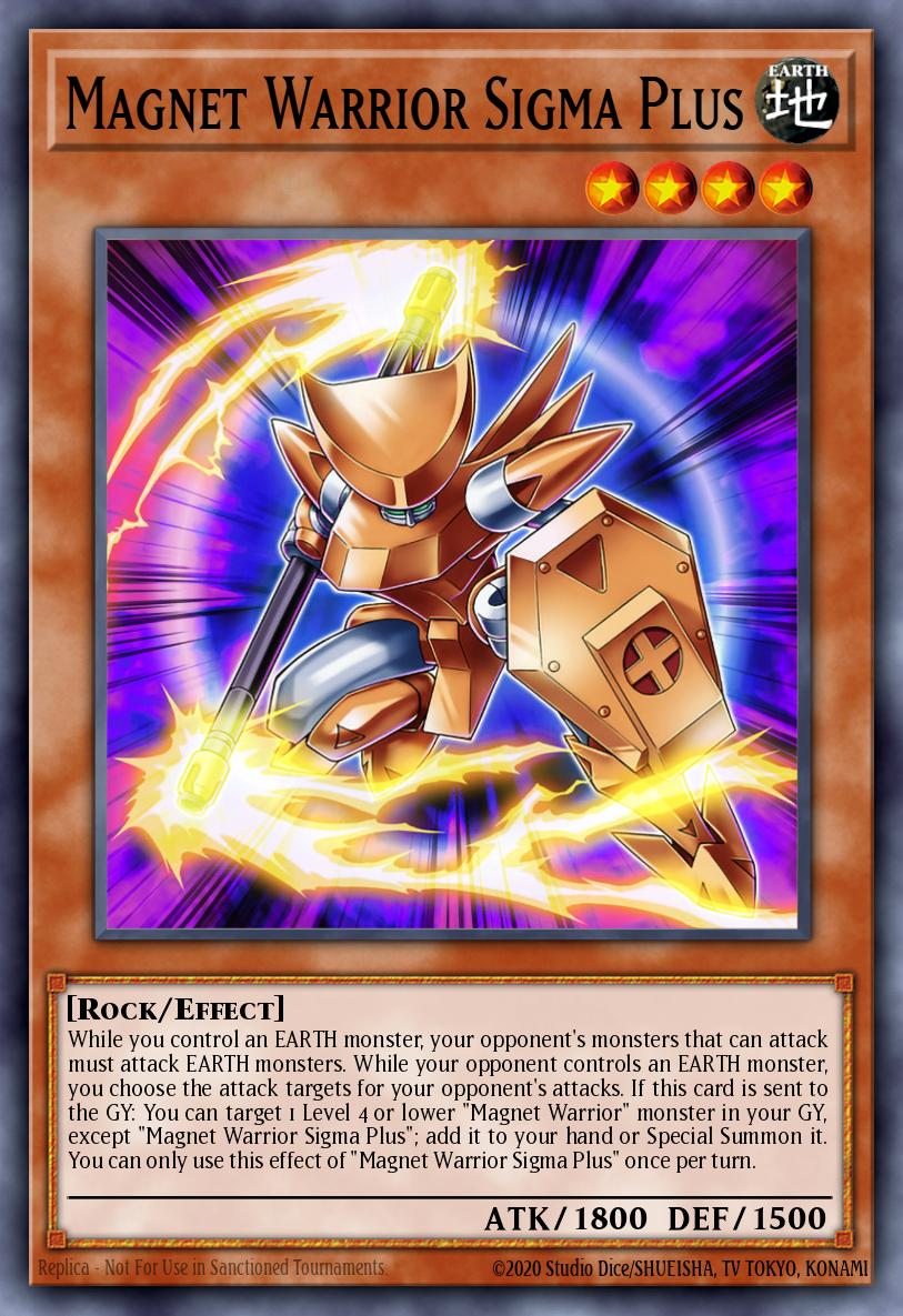 Magnet Warrior Sigma Plus Yu-Gi-Oh card