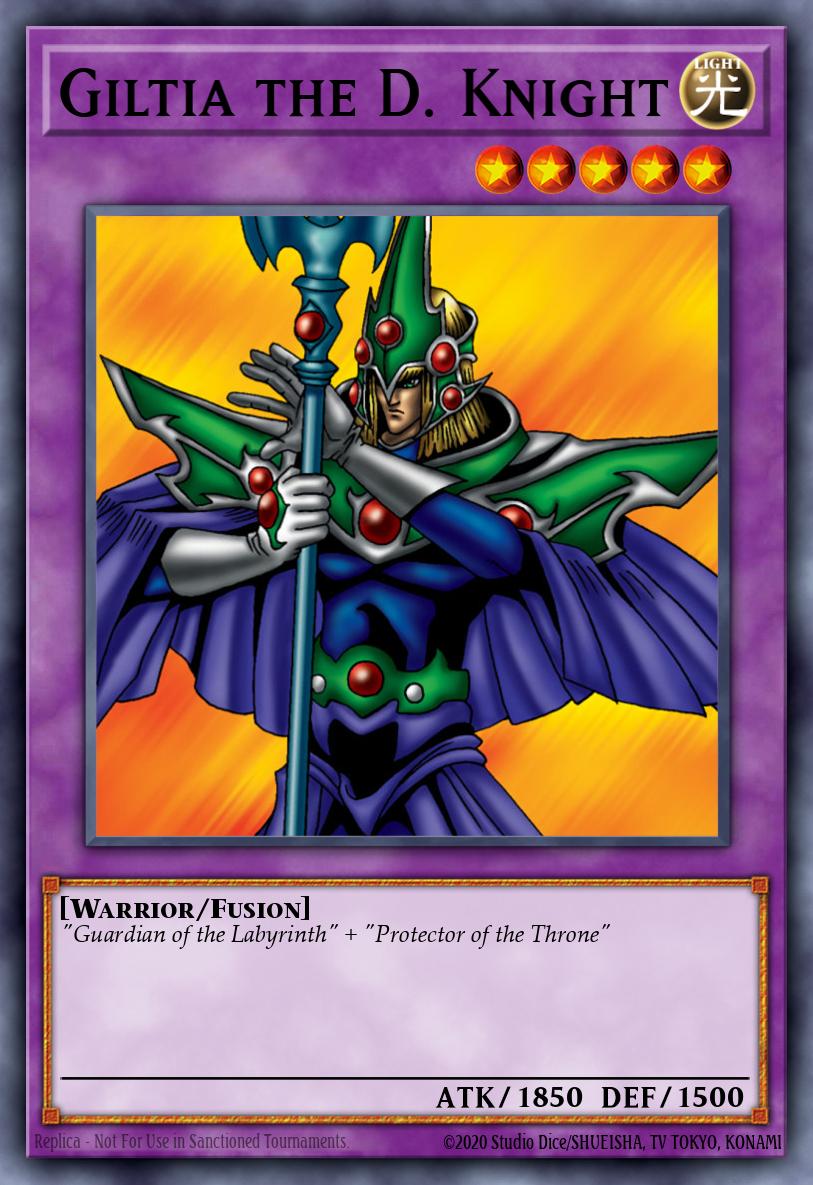 Giltia the D. Knight Yu-Gi-Oh card