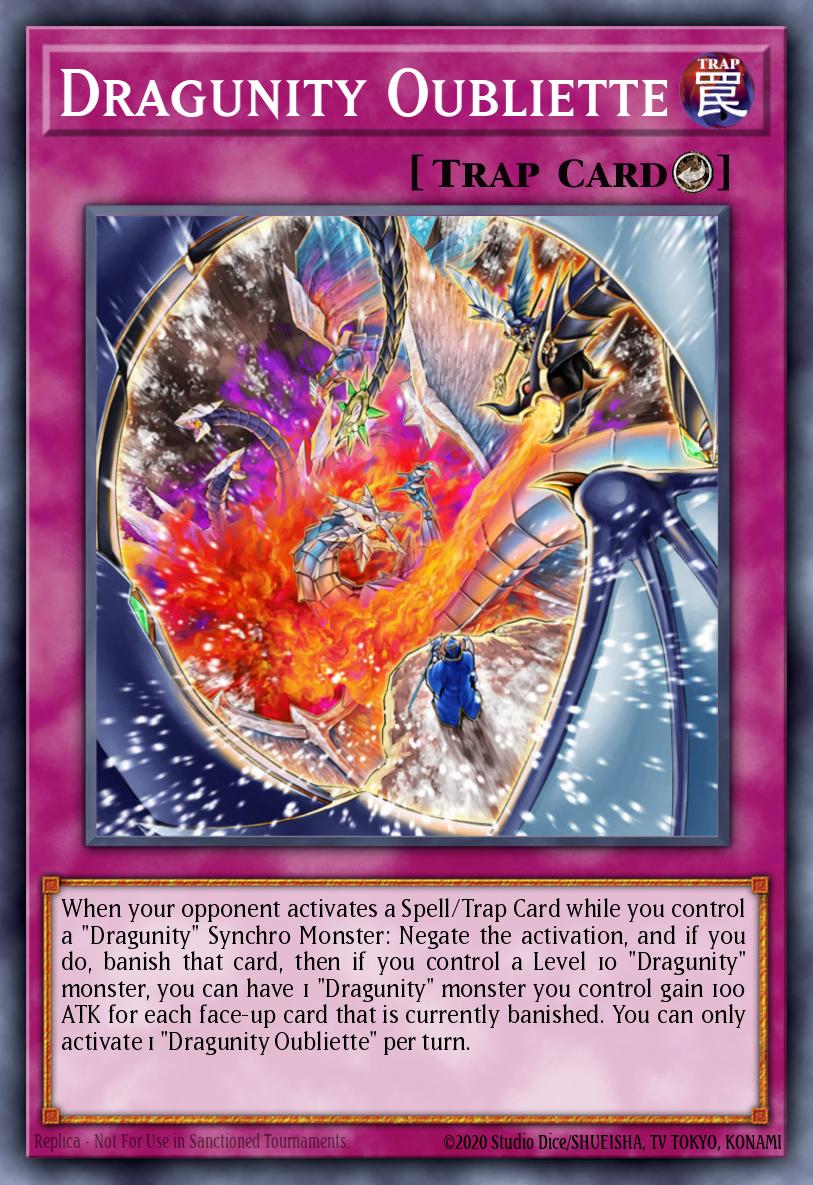 Dragunity Oubliette Yu-Gi-Oh card