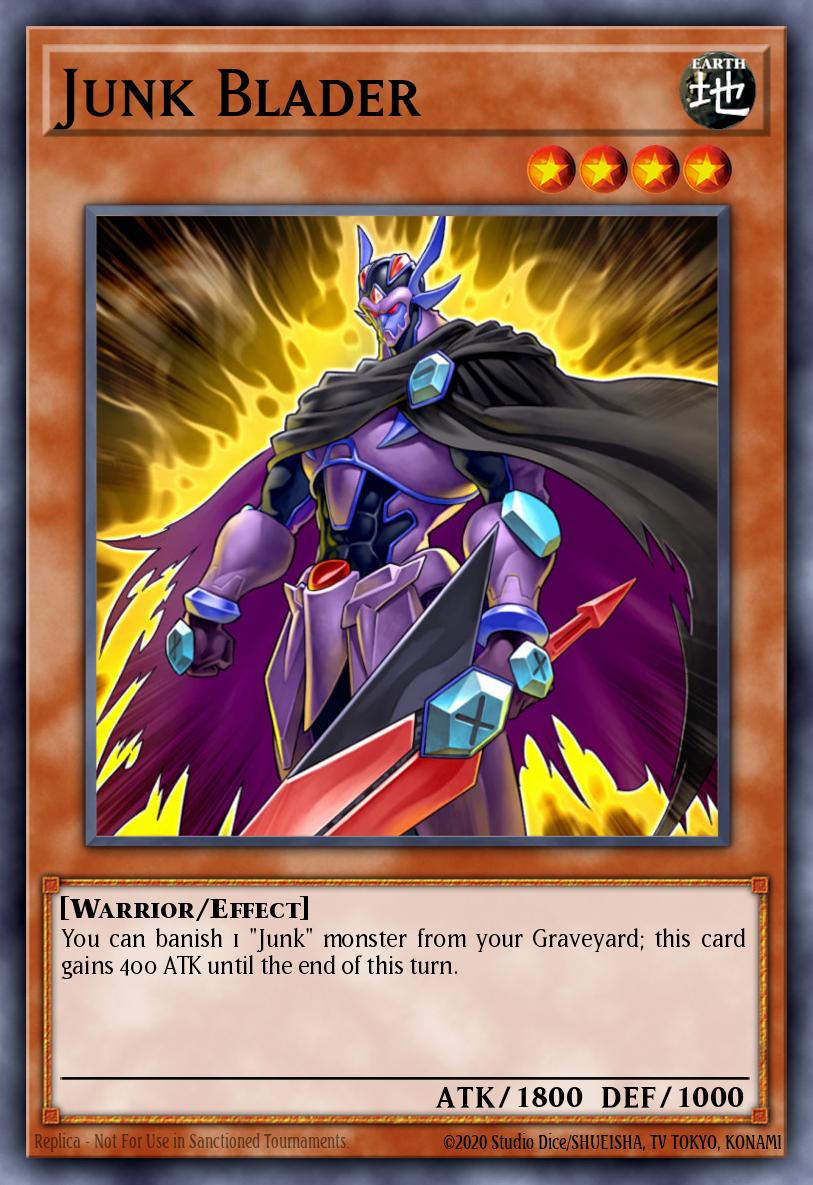 Junk Blader Yu-Gi-Oh card
