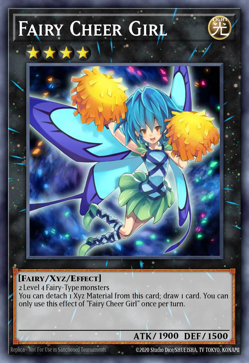 Fairy Cheer Girl Yu-Gi-Oh card