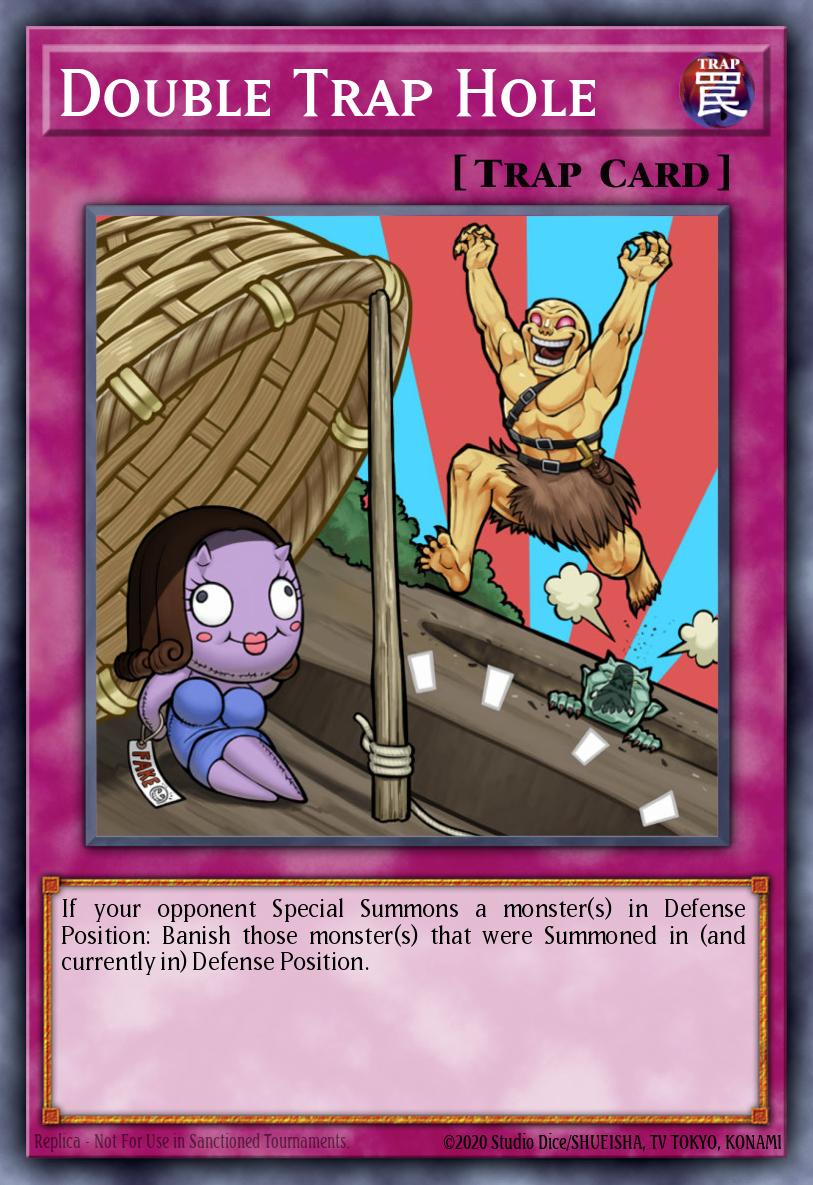 Double Trap Hole Yu-Gi-Oh card