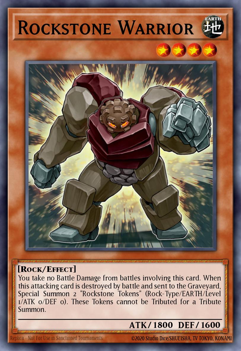 Rockstone Warrior Yu-Gi-Oh card