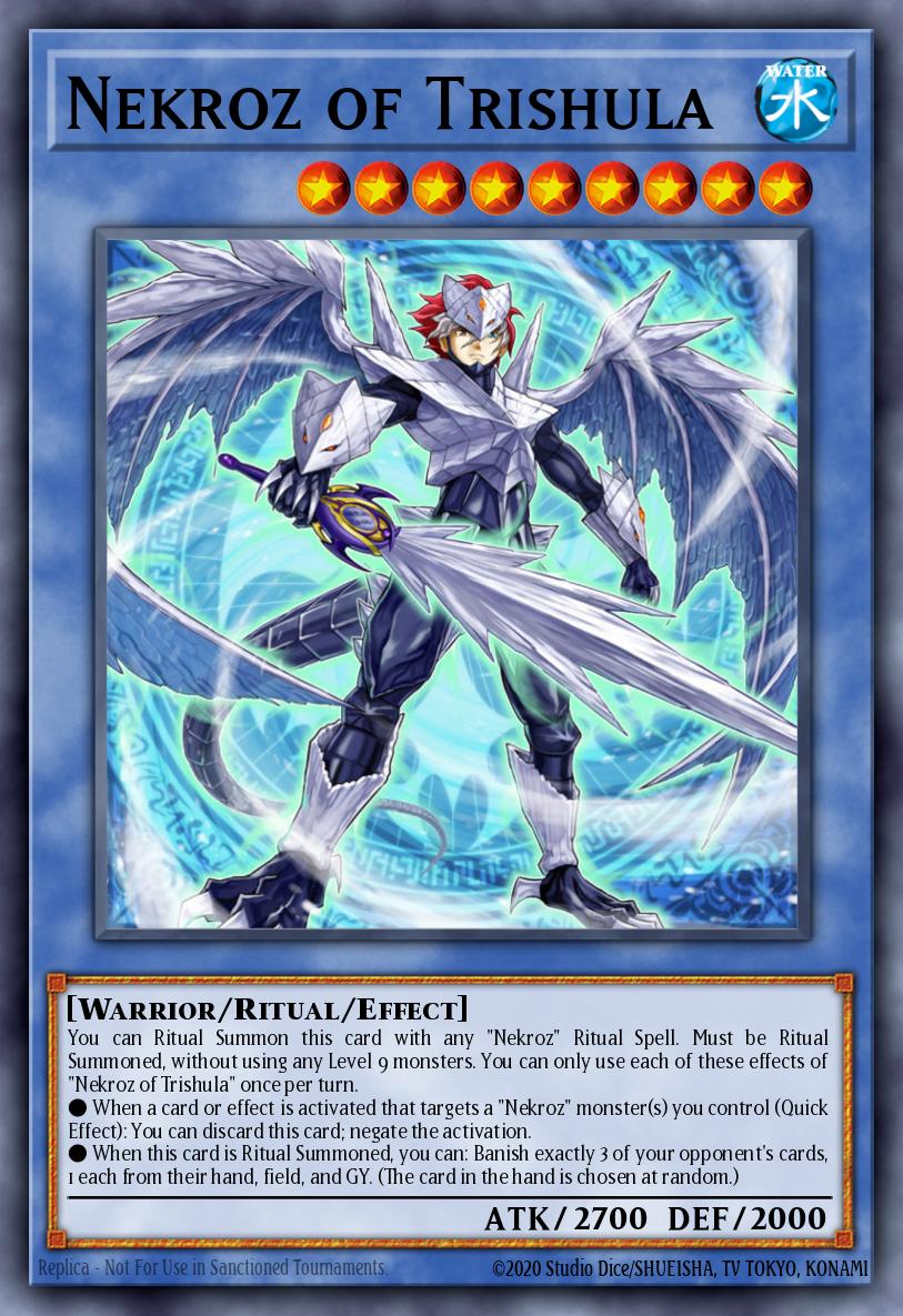Nekroz of Trishula Yu-Gi-Oh card