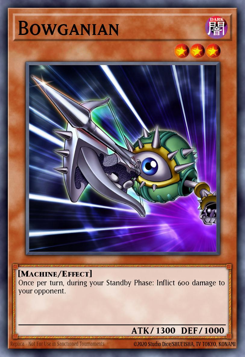 Bowganian Yu-Gi-Oh card